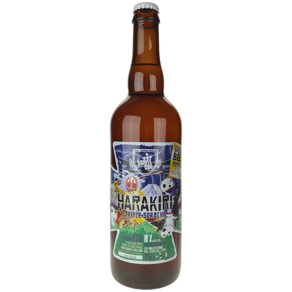 Harakiri Triple Sorachi Brasserie Sainte Cru (75cl)